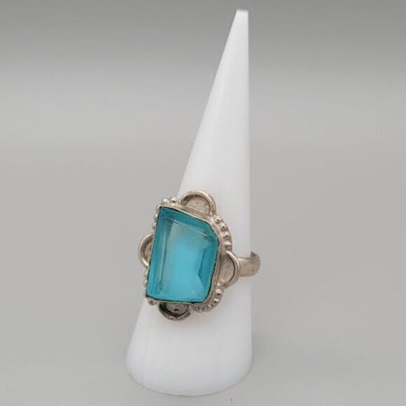 Unbranded Blue Stone Ring - Picture 1 of 4
